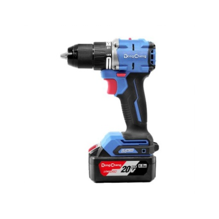 Аккумуляторная дрель-шуруповерт DongCheng DCJZ2060i (TYPE AM), 20 В, 60 Нм, 2 АКБ, 2 Ач, З/У 2А
