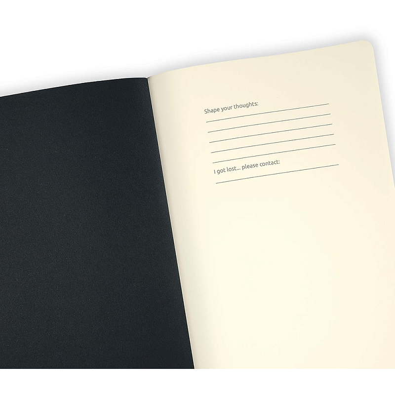 Блокнот "Copper baroqe", А5, 96 листов, черный, срез медный