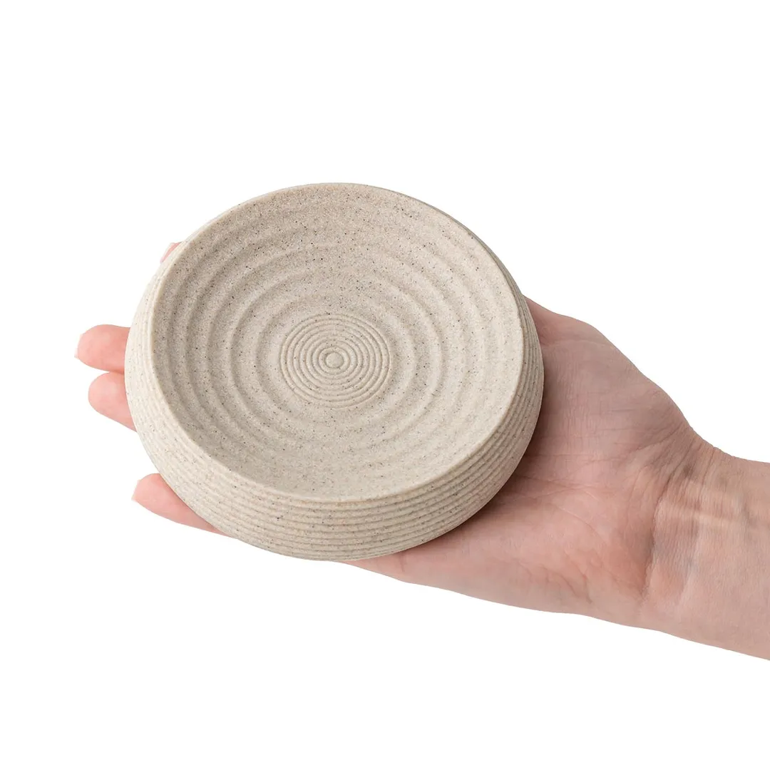 Набор для ванной комнаты 4 пр., мыльница, дозатор для мыла, подставка для зубных щеток, подставка для косметических аксессуаров La and Te beaute LT-BS-11