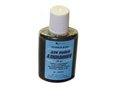 Флюс для алюминия, 25 мл Векта 40053