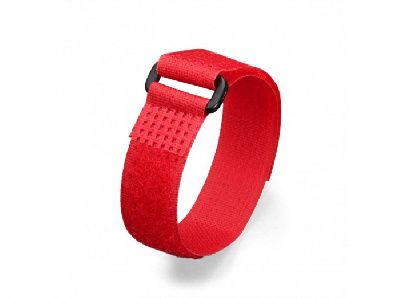 Стяжки Велькро с пластиковой пряжкой КСВ-П 20*300 (Чер) Fortisflex 75039