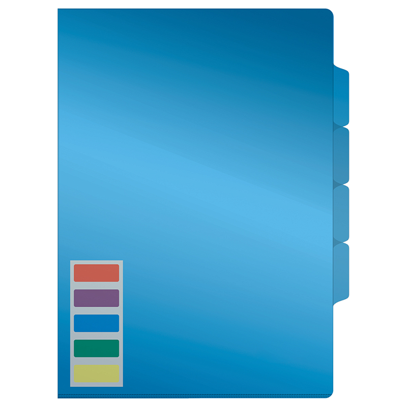 Папка-уголок "Стамм", А4, 150 мк, ассорти