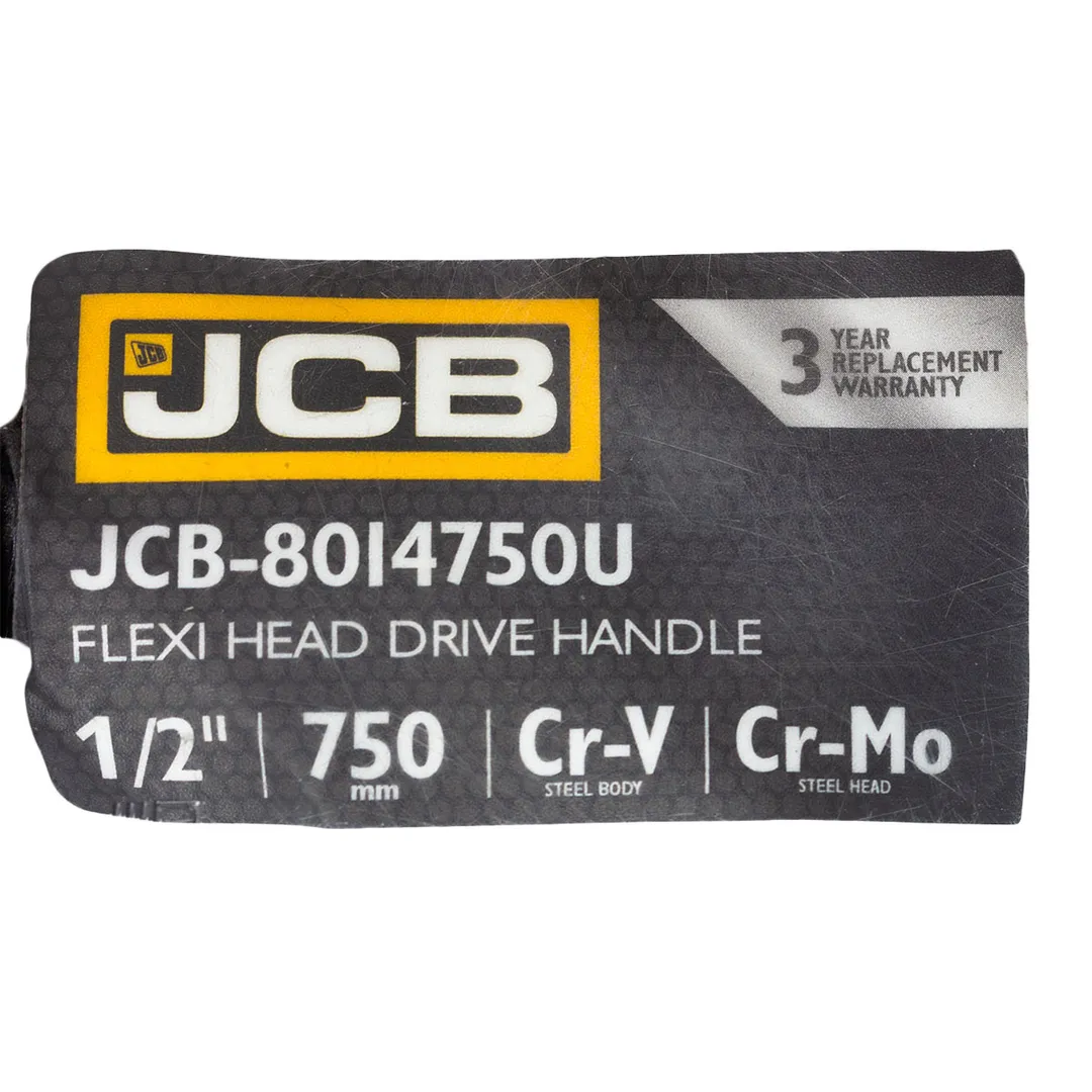 Вороток шарнирный 750 мм 1/2'' JCB JCB-8014750U