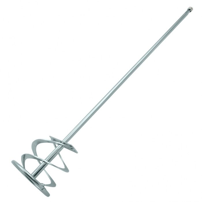 Миксер для красок и штукатурных смесей, 80х400 мм, оцинкованный, хвостовик SDS Plus Denzel 848827