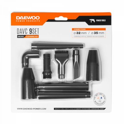 Набор микронасадок для пылесоса Daewoo Power DAVC 9 SET