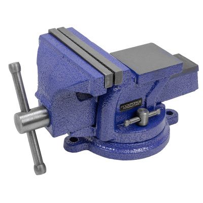 Тиски стальные поворотные с наковальней 3''-75 мм RockForce RF-6540203W
