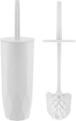 Комплект WC (ершик+подставка) Keeplex Light белое облако Пластик Репаблик KL500210048