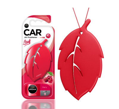 Освежитель воздуха Leaf 3D Cherry Aroma Car 83125