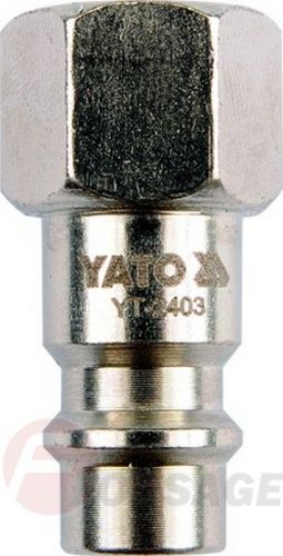 Быстросъёмное соединение, "папа"-внутр. резьба 3/8" Yato YT-2404