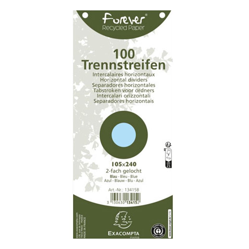 Разделитель для документов "Forever, голубой