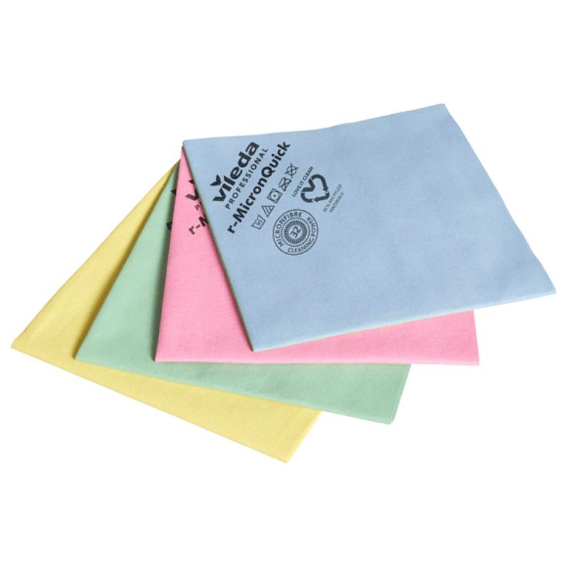 Салфетка из микроволокна "р-МикронКвик", 38х40 см, красный, 5 шт./уп.