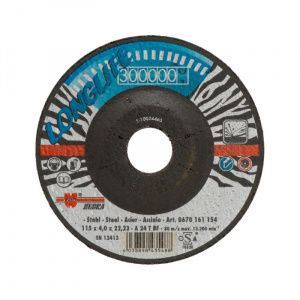Зачистной круг 125х7,0мм, изогн, "Longlife",сталь WÜRTH 0670161257