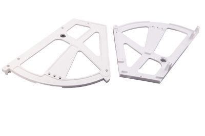 Крепление в шкаф для обуви двухрядное, белый PL 22249