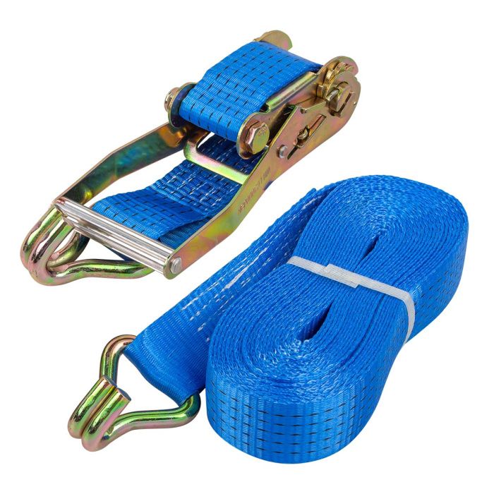 Ремень для крепления грузов 6 т с храповым механизмом 10 м RockForce RF-R6000-10