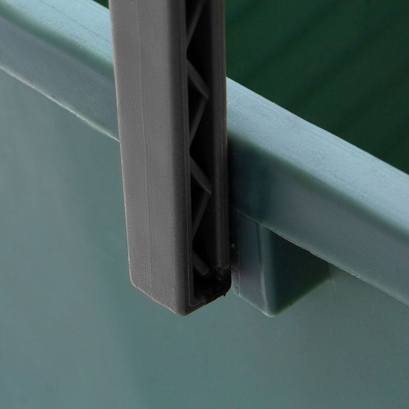 Ведро малярное прямоугольное, 14 л, вторичный полипропилен, Сибртех 81407