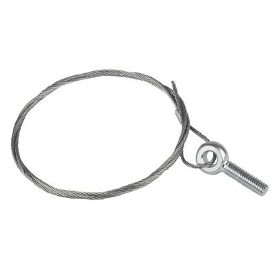Трос стальной с рым-болтом EKF