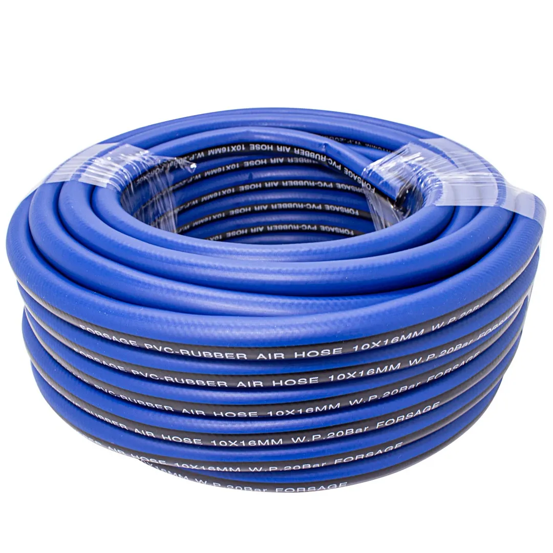 Шланг резиновый воздушный армированный 10х16 мм, 15 м Forsage F-AHC-52L