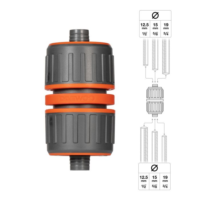 Муфта ремонтная универсальная для шланга 13-15-19 мм DWC 3000 Daewoo Power DWC 3000