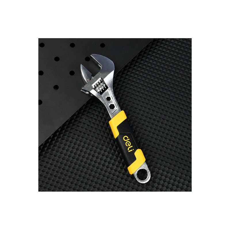 Ключ разводной Deli YS EDL30106, 150 мм, раскрытие губок 22 мм