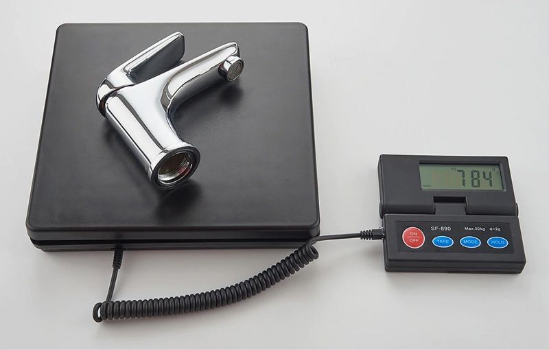 Смеситель для умывальника, латунь, хром Ledeme L1048