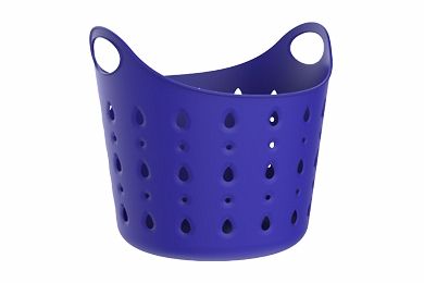 Корзина CubaLibra 10 л (персидский синий) BEROSSI ИК 74979000