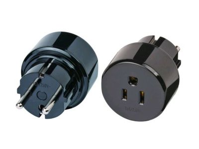 Переходник на американскую вилку с европейской розетки Brennenstuhl 1508520