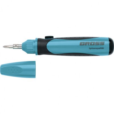 Отвертка реверсивная механизм SmartPush mini 11 пр. Gross 11609