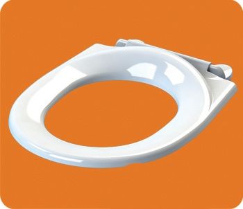 Сидение унитаза детское, белый, полипропилен СУ83.07.80 УКЛАД