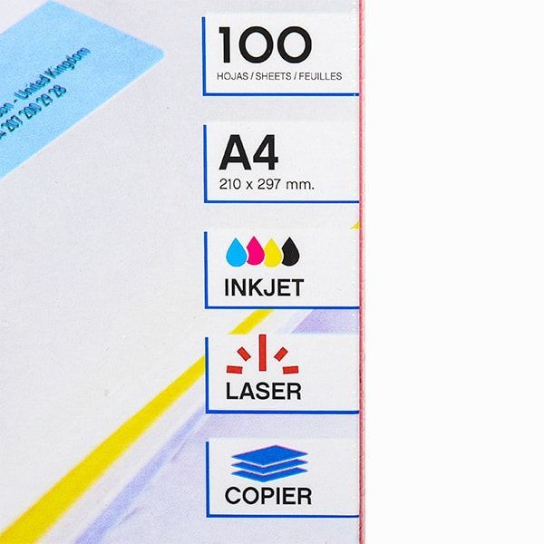 Самоклеящиеся этикетки универсальные Apli, 52.5x21.2 мм, 100 листов, 56 шт, белый