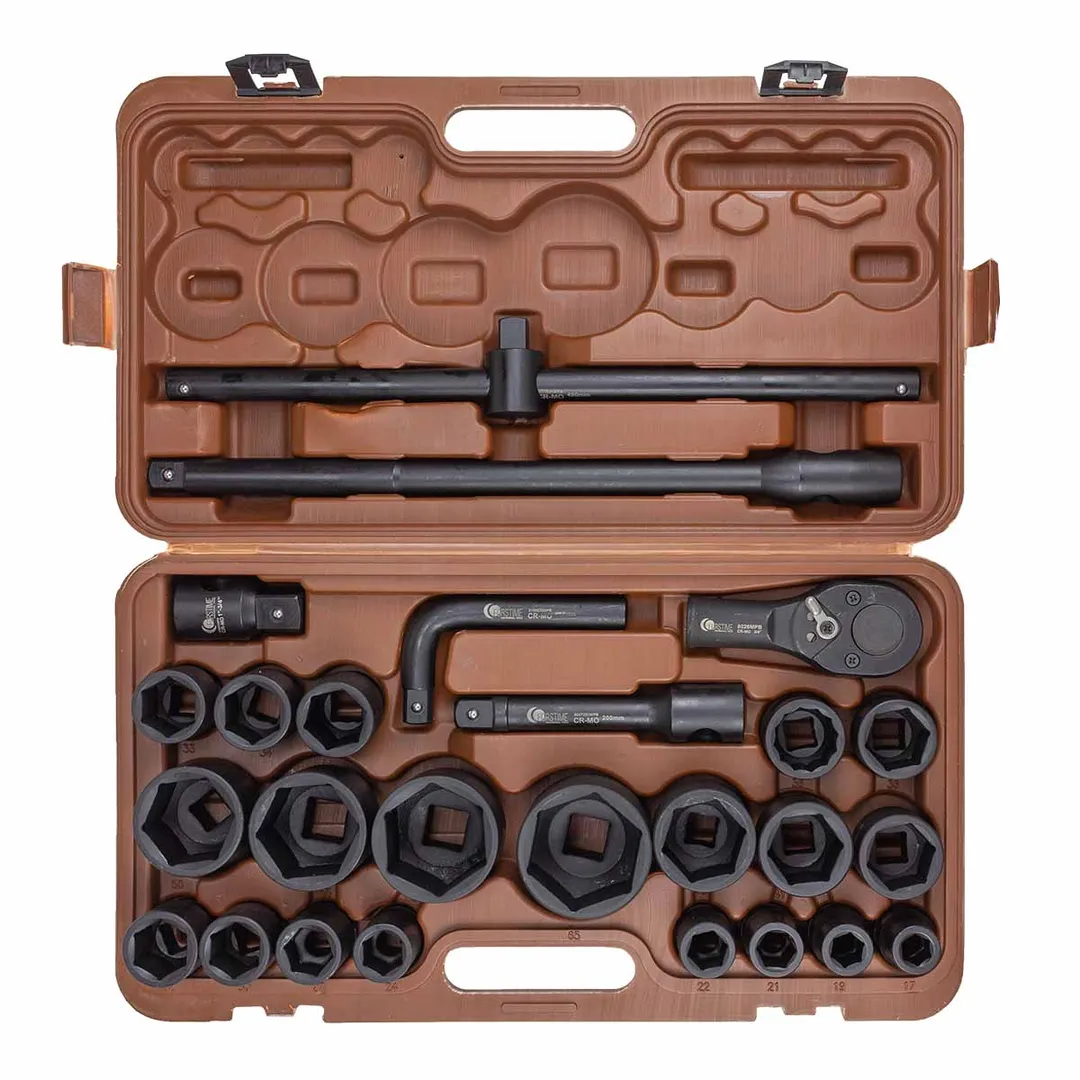 Набор инструментов ударных 26 пр. 3/4'', 6-гр. FORSTIME FT-68262-5MPB