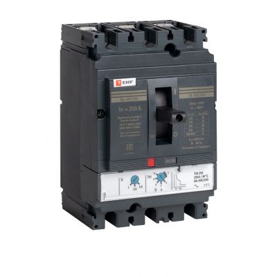 Выключатель автоматический ВА-99C 250/250А 3P 45кА EKF mccb99C-250-250