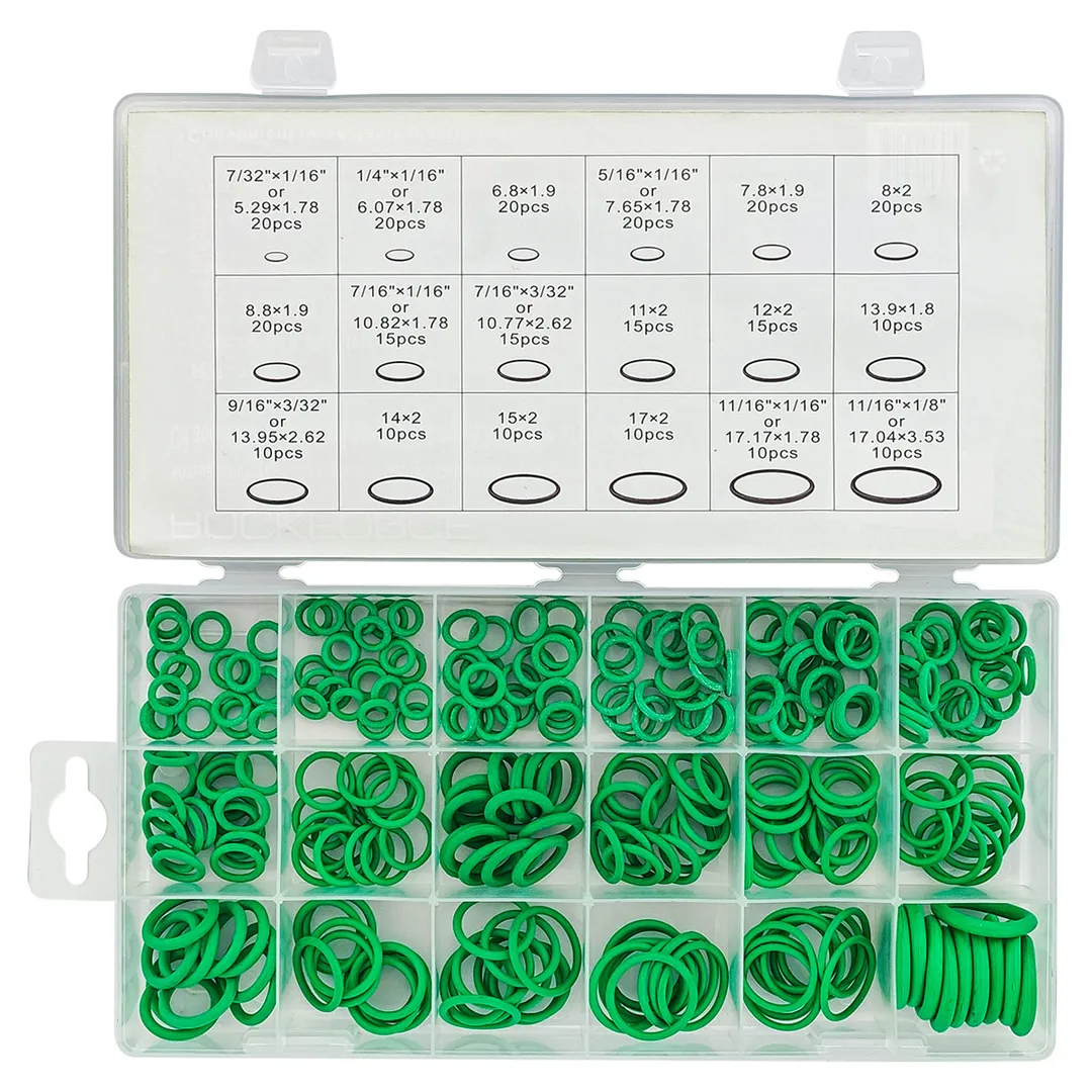 Набор уплотнительных колец, резиновые маслобензостойкие 270 пр, для кондиционеров RockForce RF-774