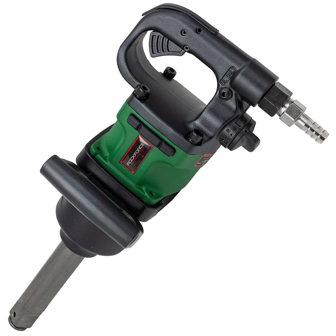 Пневмогайковерт ударный с длинным валом, реверсом и регулировкой усилия 1'' 2000Hм RockForce RF-RP7465