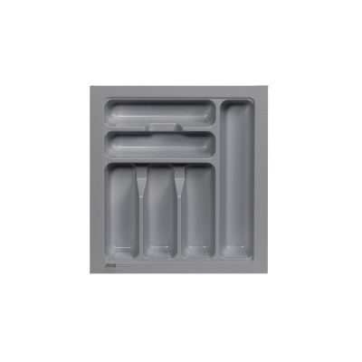 Лоток для столовых приборов 500 BASIC 435*485, серый AKS 114058