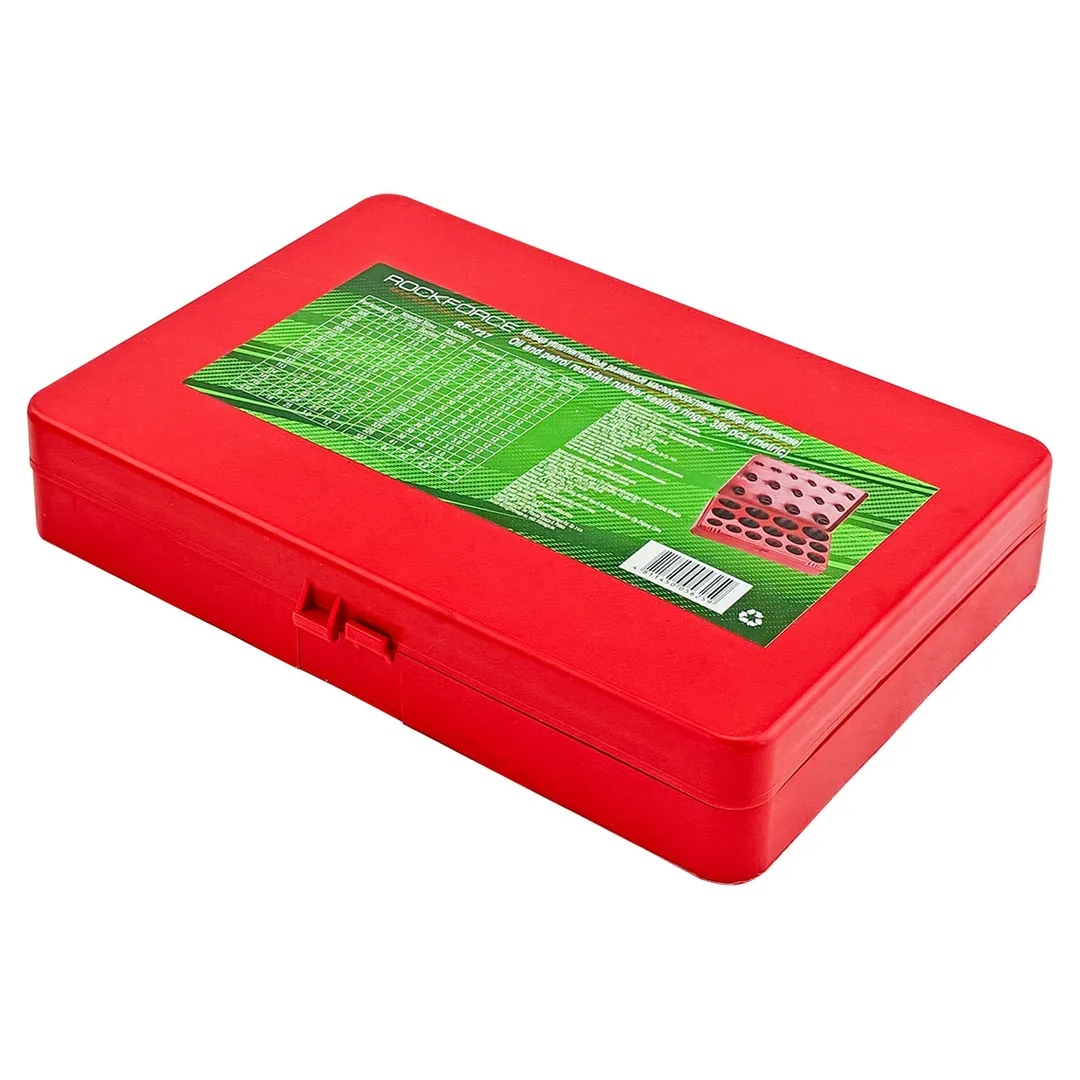 Набор уплотнительных колец, резиновые маслобензостойкие 386 пр, метрические RockForce RF-727