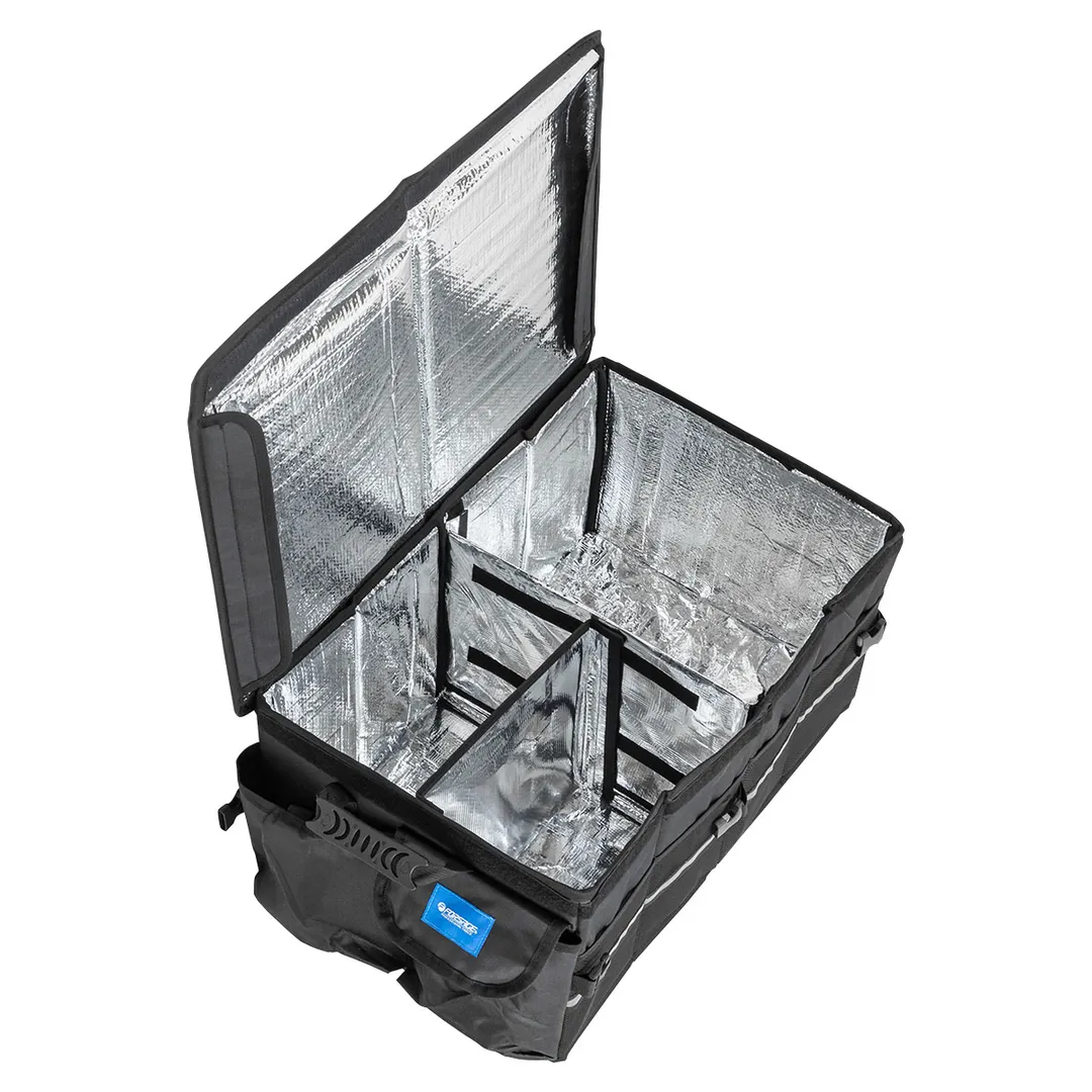 Сумка-органайзер в багажник автомобиля 170х501х230 мм, 2 кармана, крепление сумки: скотч/липучка Forsage F-ITA10704