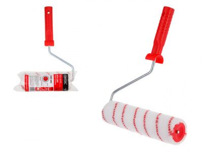 Валик NYLON с ручкой, покраска стен и фасадов, STARTUL PROFI