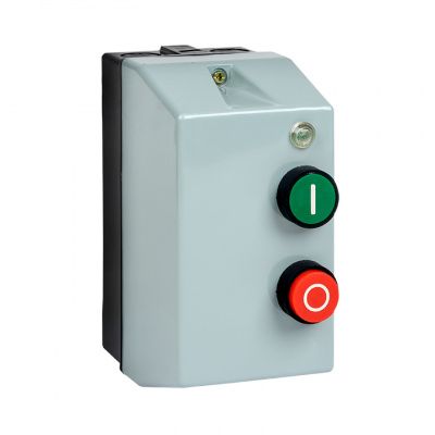 Пускатель в корпусе IP65 КМЭ 12А 230В с РТЭ Ir-9-13А и индик, EKF PROxima ctrp-r-12-230v-led