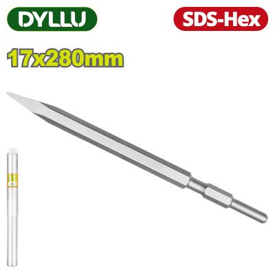Зубило плоское SDS-Hex 17x280 мм DYLLU DTGZ1205