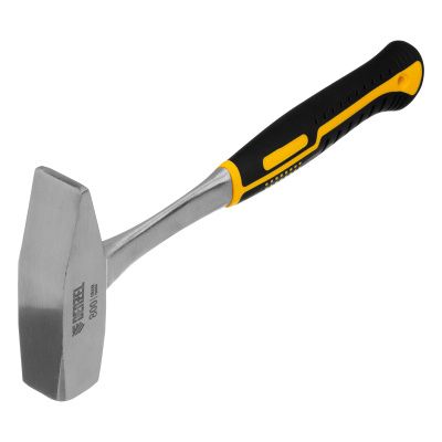 Молоток слесарный 800 г, цельнометаллический, двухкомпонентная рукоятка Denzel 10405