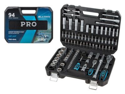 Набор инструментов 94 пр. 1/4''&1/2'' LE MANS 6-гр Pro Startul PRO-094L