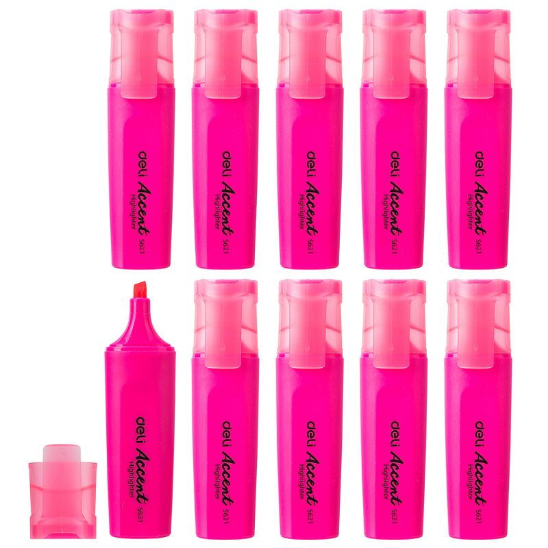 Маркер текстовый "Accent", розовый