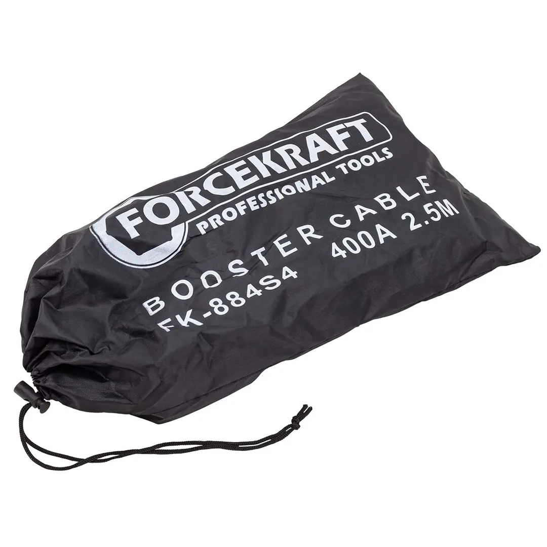 Стартовые провода 400А, 2.5 м ForceKraft FK-884S4