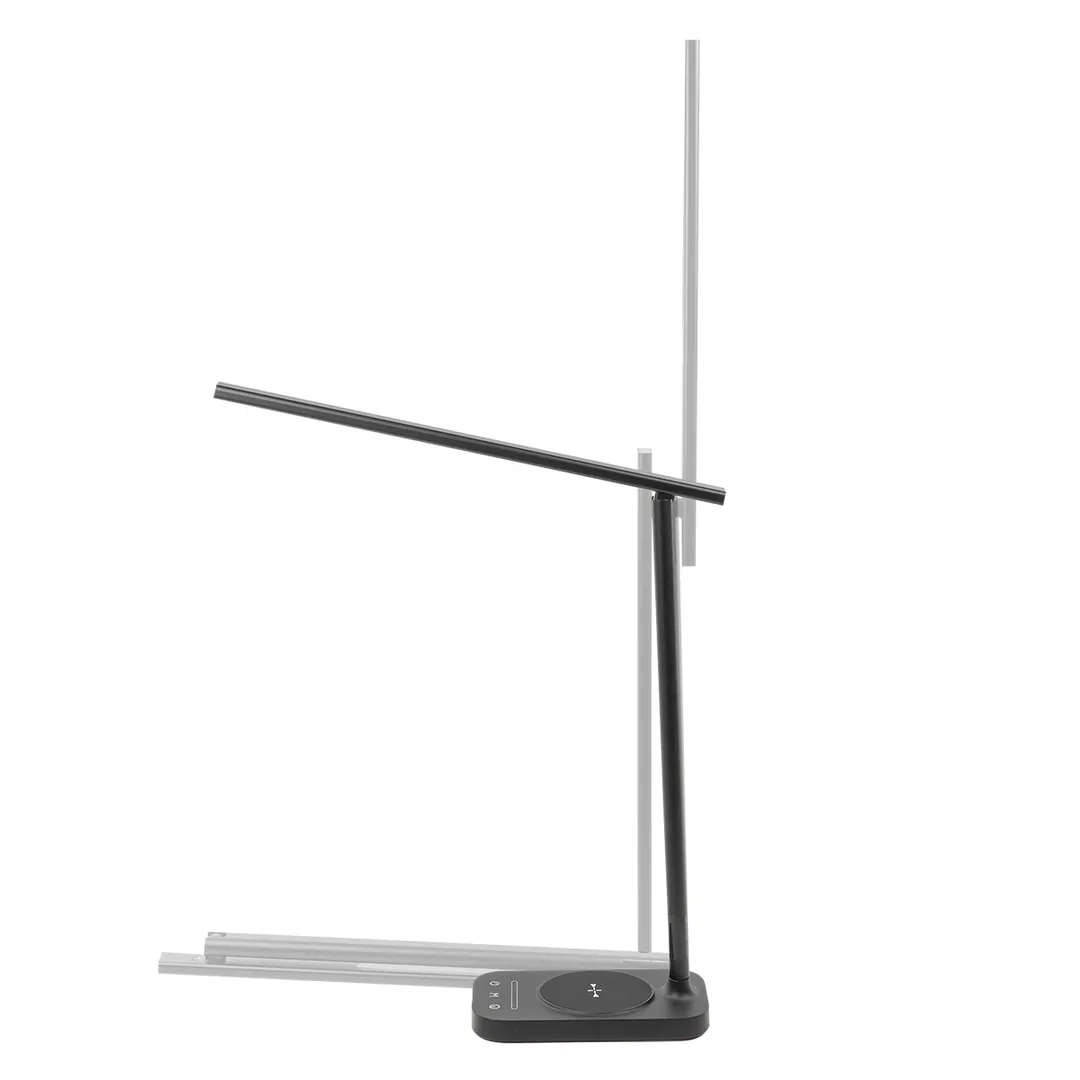 Светильник светодиодный настольный 220В, черный ForceKraft FK-DEA5076