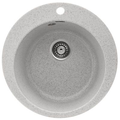 Мойка кухонная из мраморной крошки, серый, A04-19 Gerhans