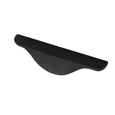 Ручка меб. скоба мет. METAX 128, черный матовый AKS 104153