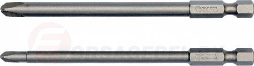 Биты TRI-WING #2, #4 1/4''х100 мм 2 шт. S2 HRC58-62 Yato YT-0497