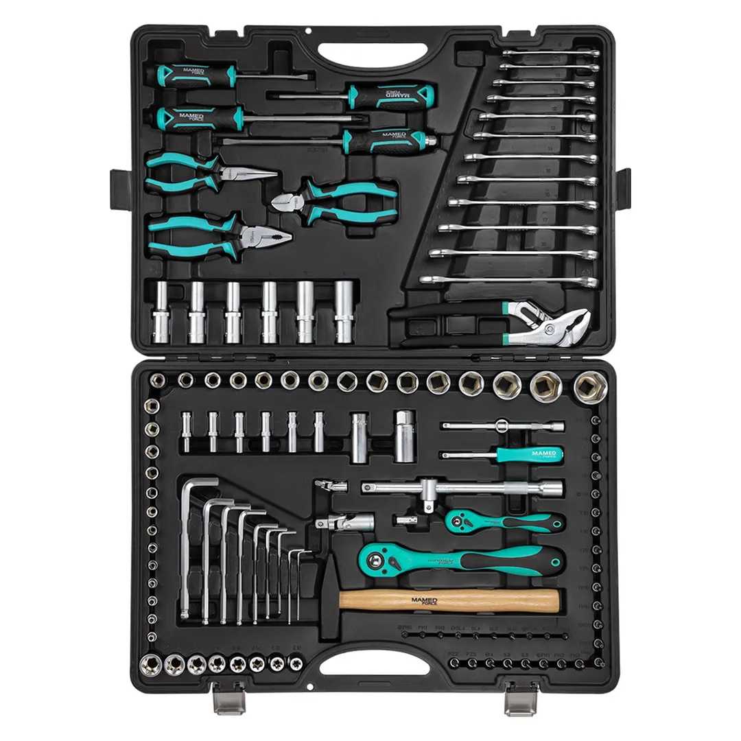 Набор инструментов 122 пр. 1/4"&1/2" 6-гр MAMEDFORCE MF-38901