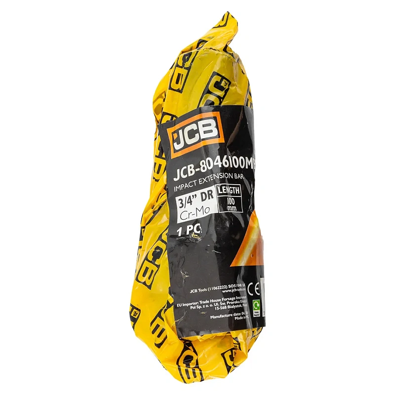 Удлинитель ударный 100 мм, 3/4'' JCB JCB-8046100MPB