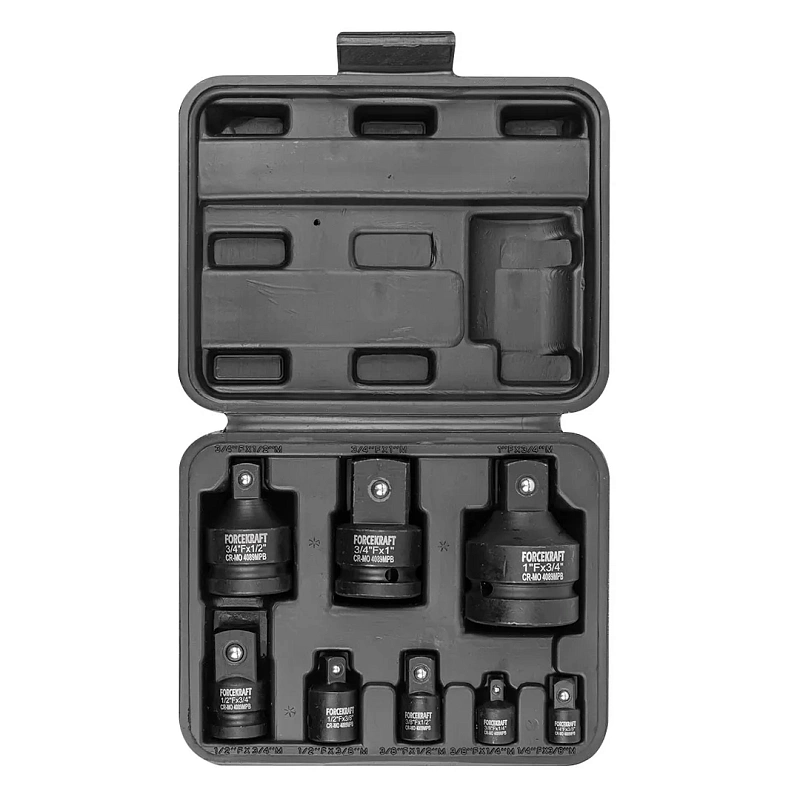 Набор ударных адаптеров 8 пр ForceKraft FK-4089MPB